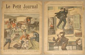 Indian ambulances In the Transvaal War, French newspaper Le Petit Journal of December 1899
