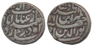 Jahangir, Silver Rupee, 11.21g, Ahmedabad Mint, Inayat couplet, RY 16 (KM 149.4). Very Fin