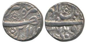 Jahangir, Silver Rupee, 11.0g, Delhi Mint, Month Aban, AH (1)037, (KM 145.6). Very Fine+.