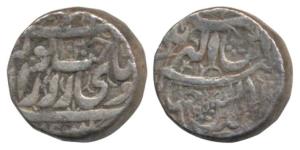 Jahangir, Silver Rupee, 13.49g, Sawai 25% overweight, Kashmir Mint, Sakhat Noorani Couplet