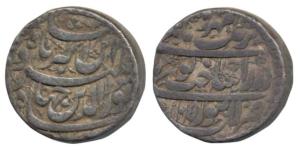 Jahangir, Silver Rupee, 13.68g, 20% overweight, Lahore Mint, Sakhat Noorani Couplet, AH 10