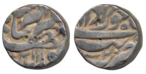 Jahangir, Silver Rupee, 11.27g, Tatta Mint, Month Khurdad, RY 20 (KM 145.17). Very Fine+.