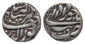 Jahangir, Silver Rupee, 11.27g, Tatta Mint, Month Khurdad, RY 16 (KM 145.17). Very Fine+.