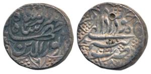 Jahangir, Silver Rupee, 11.33g, Tatta Mint, Month Mihr, AH 1021, ornamental border (KM 145