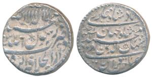 Shah Jahan, Silver Rupee, Dar-ul-Khilafat Agra Mint, AH 1037/Ahd (KM 222.1). Very Fine+.