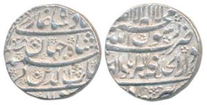 Shah Jahan, Silver Rupee, Dar-ul-Khilafat Shahjahanabad Mint, AH 1038 (KM 224.4). Extremel