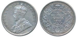 George V, Silver Rupee, 1911, Bombay Mint, (Prid 217). Very Fine.