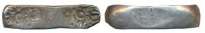 Archaic Punch Marked Coinage, attributed to Gandhara Janapada, Silver 5 Shana, 11.37g, Ben