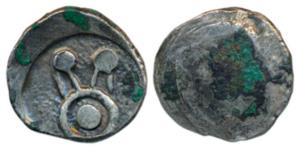 Archaic Punch Marked Coinage, Wai region - Western Maharashtra, attributed to Kuntala Jana