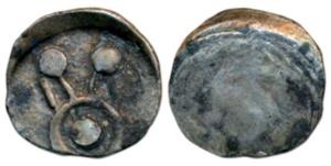 Archaic Punch Marked Coinage, Wai region - Western Maharashtra, attributed to Kuntala Jana
