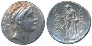 Seleucid Kings of Syria, Seleukos II Kallinikos (246-225 BC), Silver Tetradrachm, obv. dia