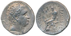 Indo-Greeks, Euthydemos I Theos Megas (c. 225-200/195 BC), Silver Tetradrachm, 16.32g, Min