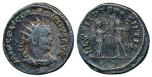 Roman, Valerian II Caesar (256-258 AD), Silver Antoninianus, 4.23g, Colonia Agrippinensis 