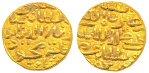 Ghiyath al-din Mahmud (AH 939-945, 1532-1538 AD), Gold Tanka, 10.61g, without mint name an