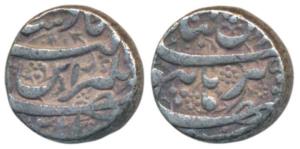 Jahangir, Silver Rupee, 11.36g, Burhanpur Mint, Din Panah type (KM 149.10). Very Fine.