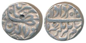 Jahangir, Silver Rupee, 11.35g, Jahangirnagar (Dhakka) Mint, with an additional letter Mee