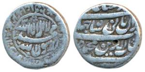 Shah Jahan, Silver Rupee, 11.16 g, Delhi Mint (mint name off flan), Kalima within circle o