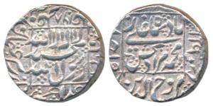 Murad Bakhsh (AH 1068, 1658 AD), Silver Rupee, 11.53g, Ahmedabad Mint, AH 1168/Ahd, date i