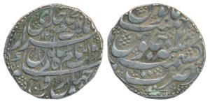 Taimur Shah, Silver Rupee, 10.8g, Kashmir Mint, AH 1208/20 (KM 565). Very Fine+.