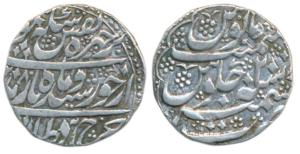 Taimur Shah, Silver Rupee, 10.74g, Kashmir Mint, AH 1208/20 (KM 565). Extremely Fine.