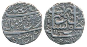 Shah Shuja al-Mulk (second reign AH 1218-1224, 1803-1808 AD), Silver Rupee, 10.4g, Peshawa