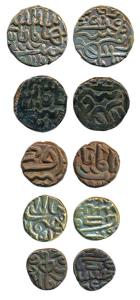 Late Medieval Central India, Tomars of Gwalior (c. 15th-16th century AD), Billon Tanka, 9.