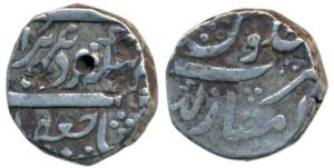 Alamgir II (AH 1167-1173, AD 1754-1759), Silver Rupee, 11.22g, Imtiazgarh Mint, ruler’s ti
