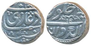 Hyderabad Feudatories, Gadwal, Silver Rupees, 11.3g, in the name of Shah Alam II, complete