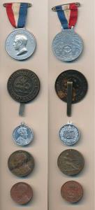 Edward VIII, Copper and White Metal Medals (4), Coronation 1937; Empire Day May 24th; Nata