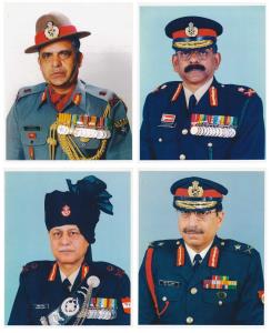 Coloured photograph (50), of Highly Decorated Army, Navy and Air Force Personnel (47) alon