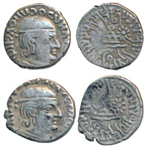Western Kshatrapas, Kardamaka Family, Damajadashri I, son of Rudradaman I, Damazada, (c. 1