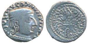 Western Kshatrapas, Kardamaka Family, Rudrasimha I, son of Rudradaman I, as Mahakshatrapa,