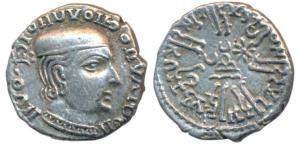 Western Kshatrapas, Kardamaka Family, Rudrasimha I, son of Rudradaman I, as Mahakshatrapa,