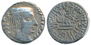 Western Kshatrapas, Kardamaka Family, Rudrasimha I, son of Rudradaman I, as Mahakshatrapa,