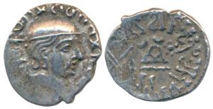 Western Kshatrapas, Kardamaka Family, Rudrasena I, son of Rudrasimha I, as Mahakshatrapa, 