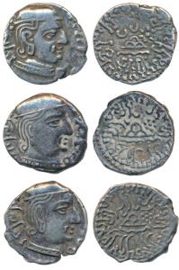 Western Kshatrapas, Kardamaka Family, Rudrasena I, son of Rudrasimha I, as Mahakshatrapa, 