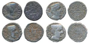 Western Kshatrapas, Kardamaka Family, Rudrasena I, son of Rudrasimha I, as Mahakshatrapa, 