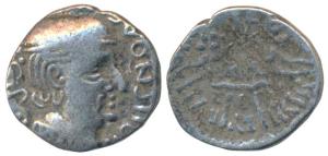 Western Kshatrapas, Kardamaka Family, Rudrasena I, son of Rudrasimha I, as Mahakshatrapa, 