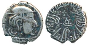 Western Kshatrapas, Kardamaka Family, Damsena, son of Rudrasimha I, as Kshatrapa, SE xx, S