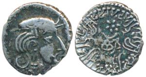Western Kshatrapas, Kardamaka Family, Damsena, son of Rudrasimha I, as Kshatrapa, SE xx, S