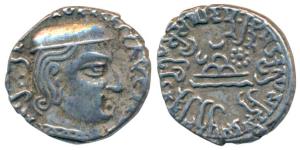 Western Kshatrapas, Kardamaka Family, Samghadaman, son of Rudrasimha I, as Mahakshatrapa, 