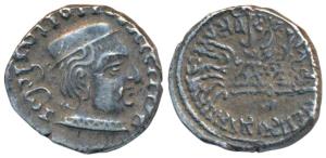 Western Kshatrapas, Kardamaka Family, Viradaman, son of Damsena, as Kshatrapa, SE 159, Sil