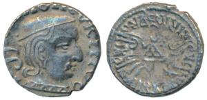 Western Kshatrapas, Kardamaka Family, Vijayasena, son of Damsena, as Mahakshatrapa, SE 161
