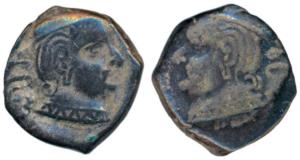Western Kshatrapas, Kardamaka Family, Vijayasena, son of Damsena, as Mahakshatrapa, SE 170