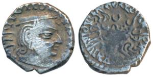 Western Kshatrapas, Kardamaka Family, Damajadashri III, son of Damsena, as Mahakshatrapa, 