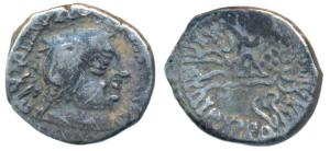 Western Kshatrapas, Kardamaka Family, Damajadashri III, son of Damsena, as Mahakshatrapa, 