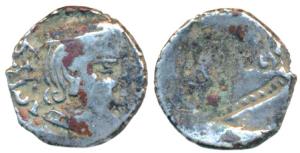 Western Kshatrapas, Kardamaka Family, Damajadashri III, son of Damsena, as Mahakshatrapa, 