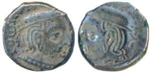 Western Kshatrapas, Kardamaka Family, Rudrasena II, son of Viradaman, as Mahakshatrapa, SE