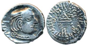 Western Kshatrapas, Kardamaka Family, Rudrasena II, son of Viradaman, as Mahakshatrapa, SE
