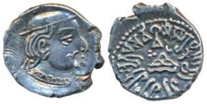 Western Kshatrapas, Kardamaka Family, Vishvasimha II, son of Rudrasena II, as Kshatrapa, S